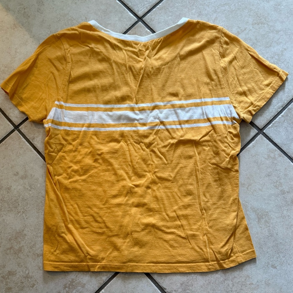 Yellow Crop Top - Picture 2 of 5